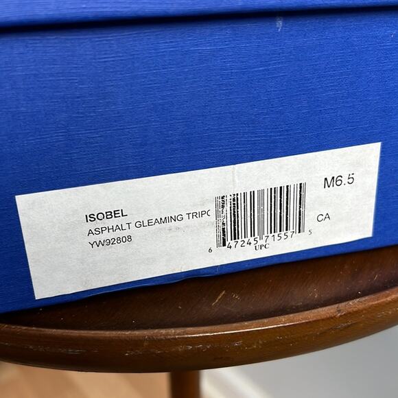 STUART WEITZMAN Isobel Crinkled Leather Boots Asphalt color made in Spain - Picture 10 of 10